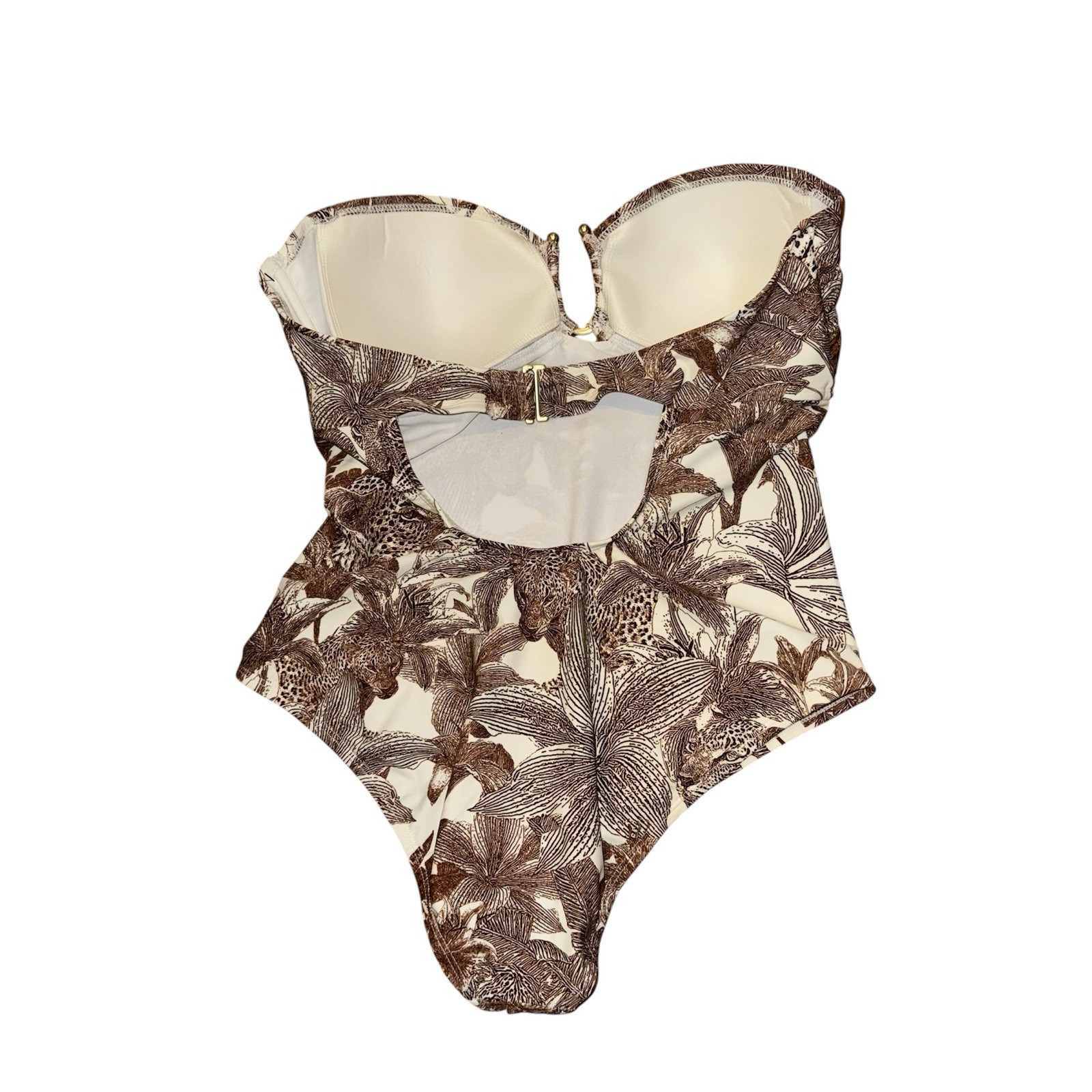 Sophia By Sophia Vergara Bandeau One Piece Swimsuit – Large – NWT