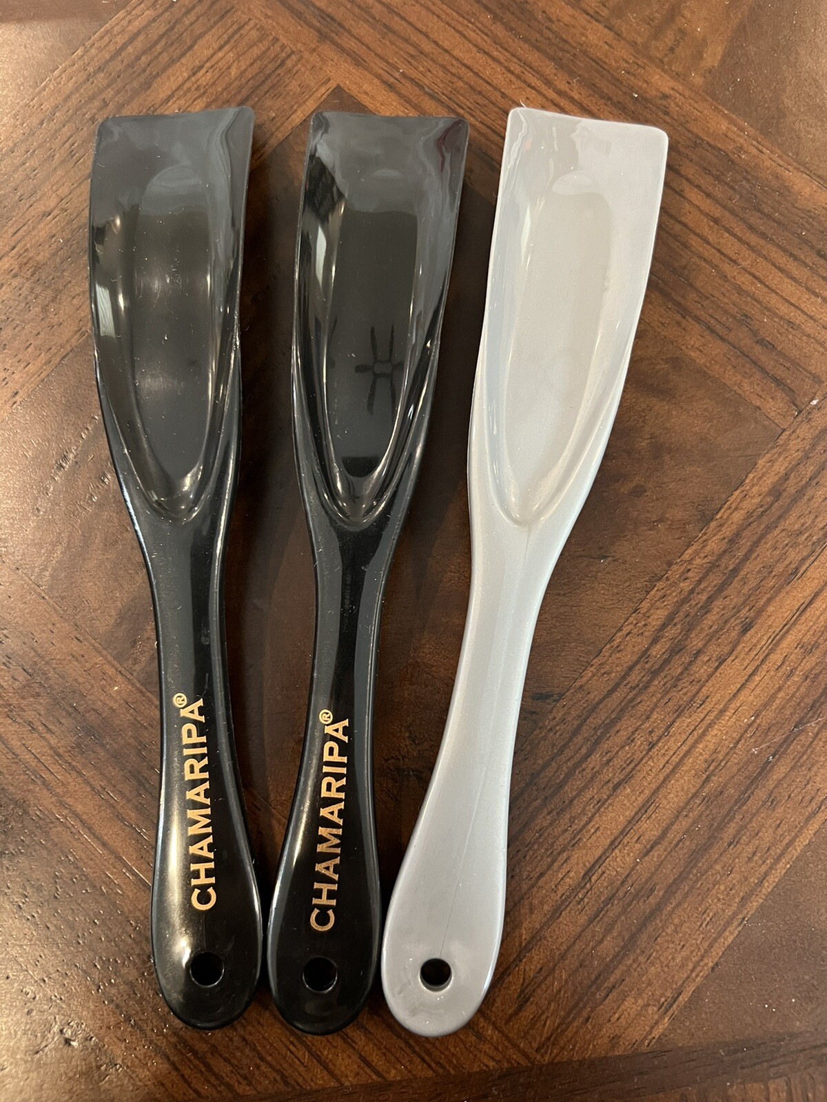 CMR 5PC 7 1/2 inches 19cm Shoe Horns Spoon Shape Plastic Shoehorn Shoe Lift