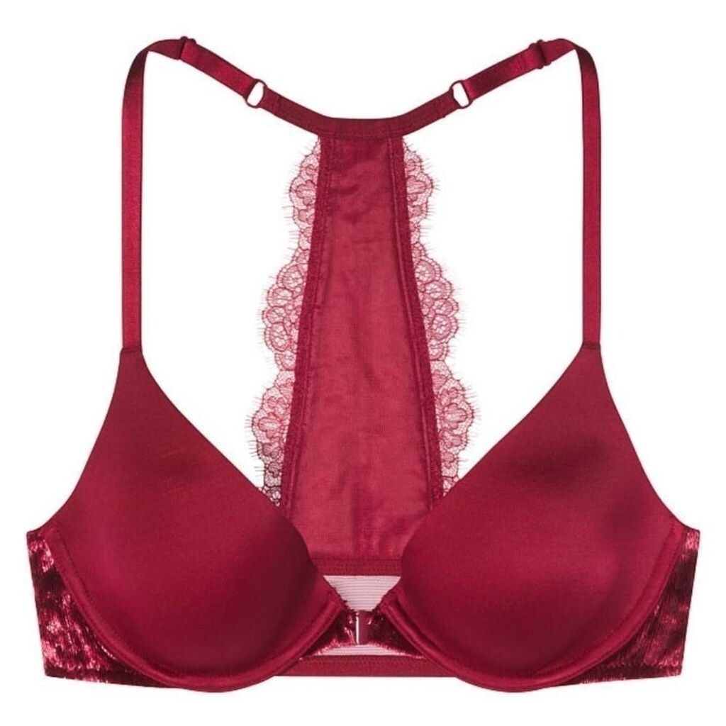 VERY SEXY Velvet Lightly Lined Plunge Bra