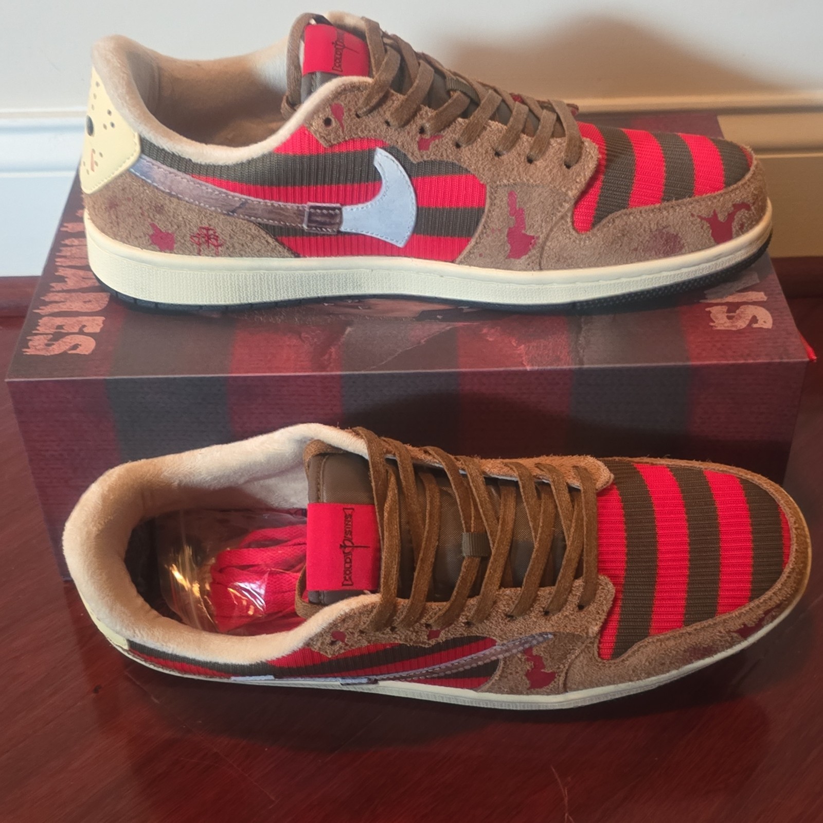Coldsins Nightmares Size 15 – FREDDY Vs JASON Travis Scott Limited Release 2026