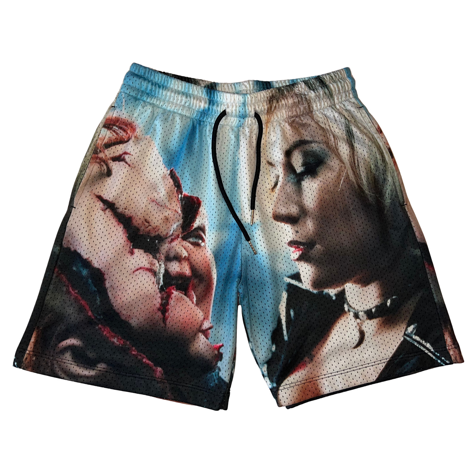 Rucking Fotten – Bride of Chucky AOP Mesh Shorts – Small – Cult Horror Movie