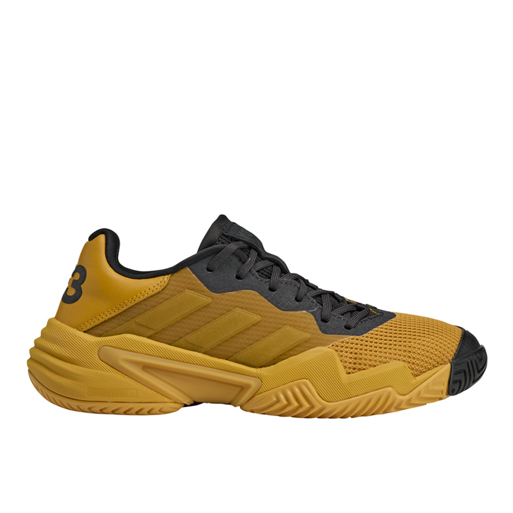 adidas Y3 Barricade 13 Tennis Womens Yellow Sneakers Athletic Shoes JP9843
