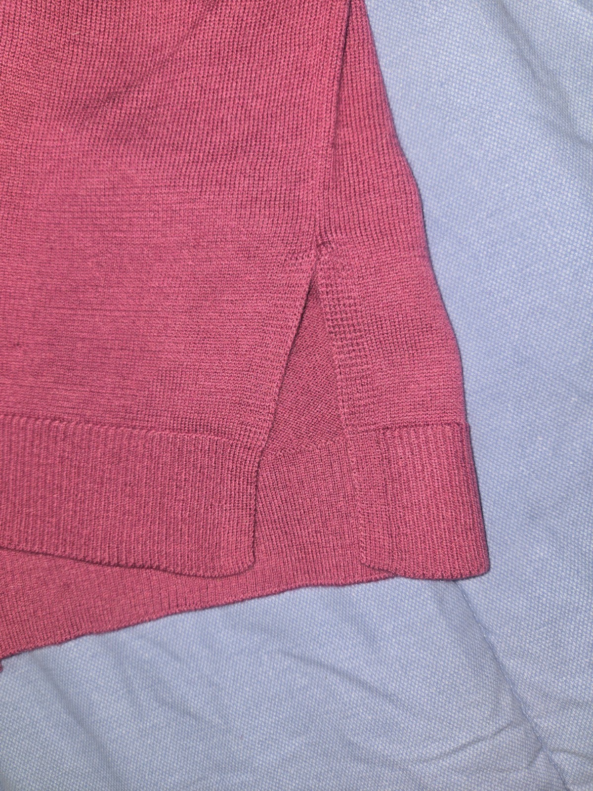 Laurie Felt LA Sweater Size Medium Pink Daisy Print Cashmere Blend