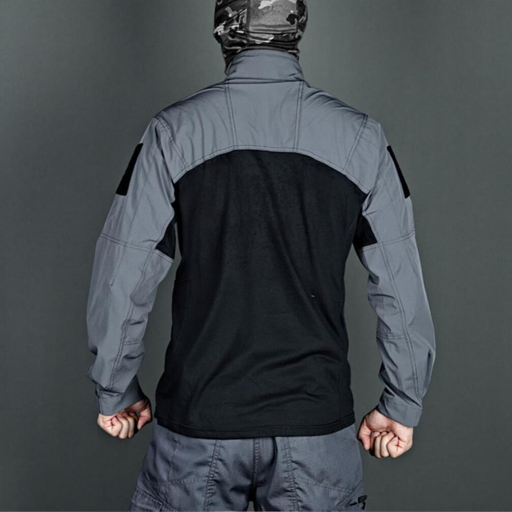 Airsoft Men’s Tactical Combat Long Sleeve Shirts US Army Outdoor Sports Military