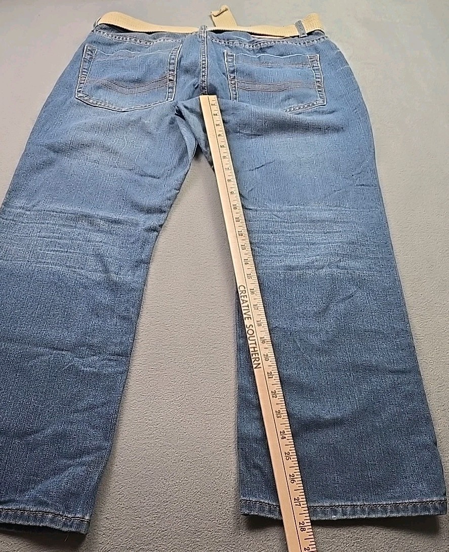 Company 81 Men’s Spencer Straight Leg Classic Fit Jeans Size 36×30 With Belt