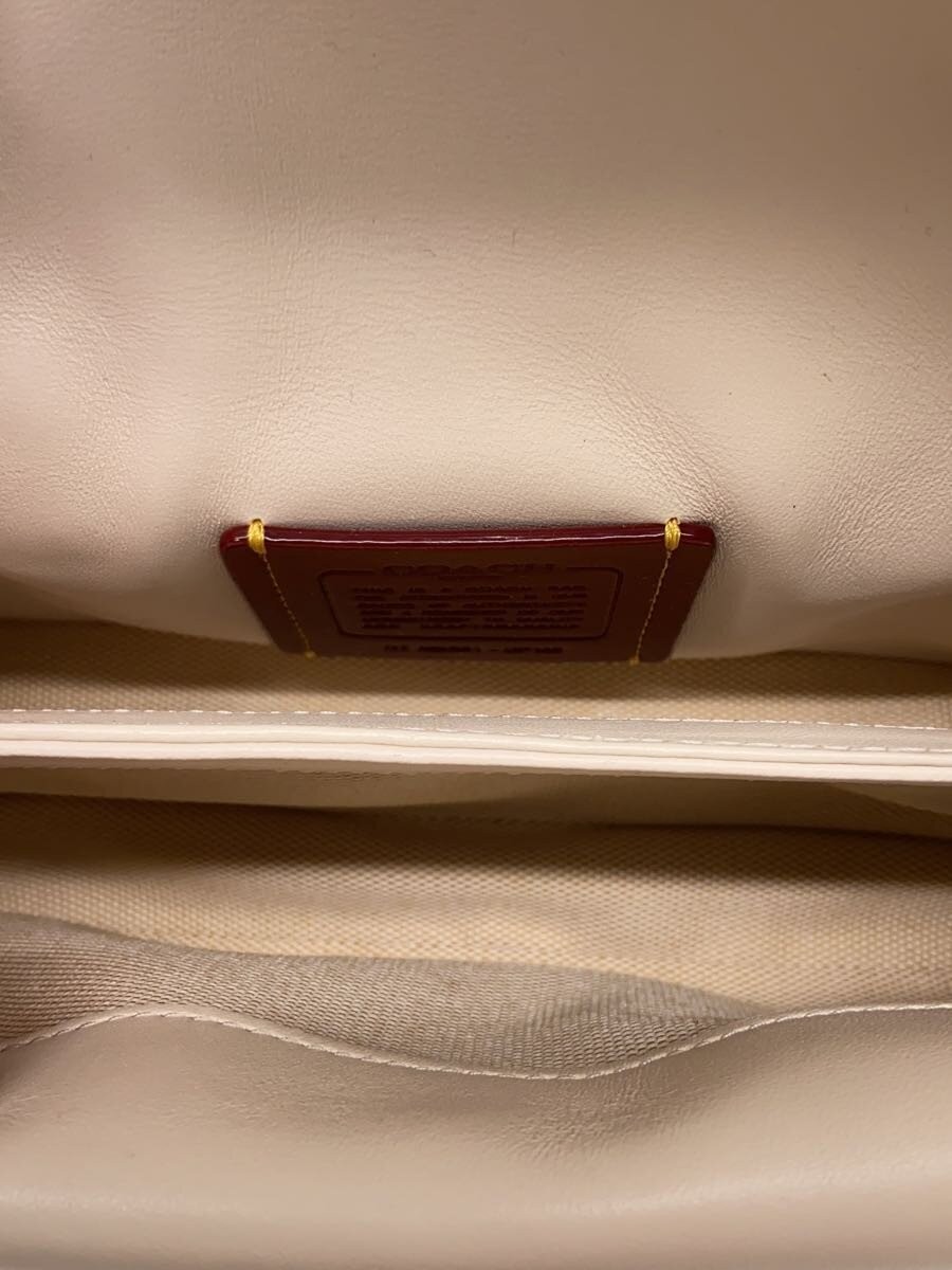 COACH shoulder bag leather WHT CP149 tabby from Japan