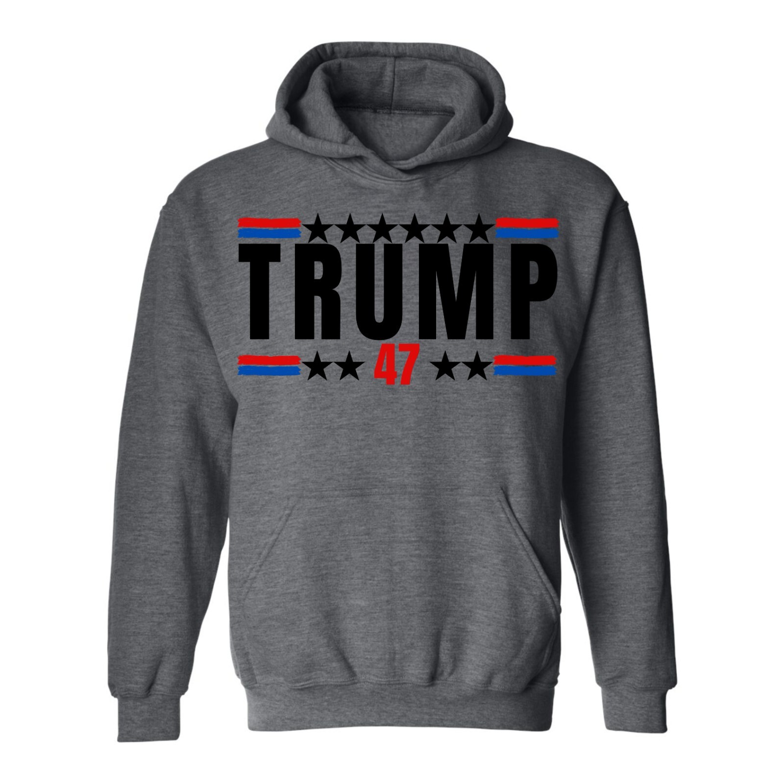 President Donald Trump 47 Stars & Stripes MAGA Hoodie Unisex M L XL 2XL USA NEW