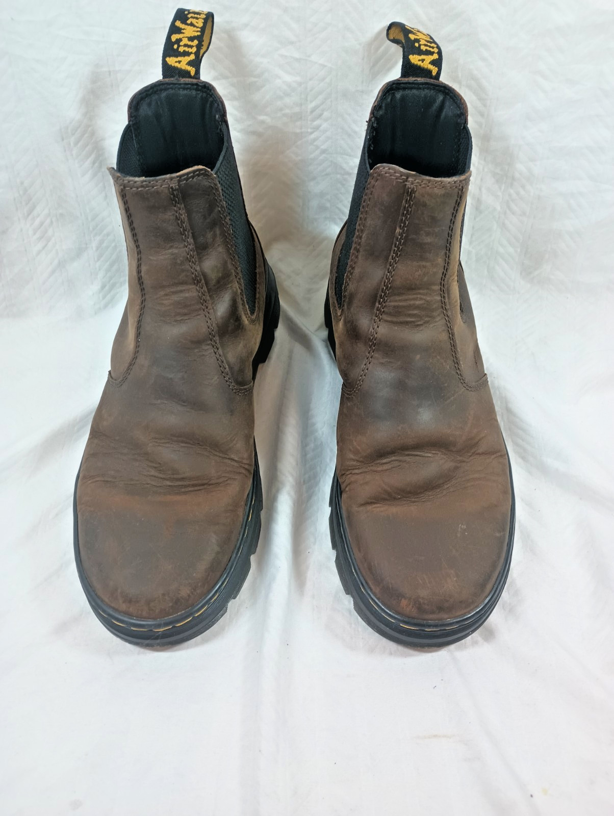 Air Wair boots Doc Martens “Chelsea”, pull on M 9/W 10, Embury brown. DS07