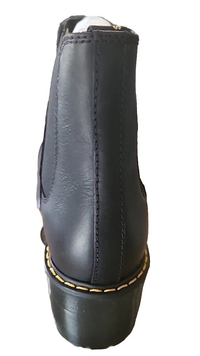 🔥 Dr. Martens Rometty Chelsea Black Burnished Wyoming – Women’s – Size 7 NIB