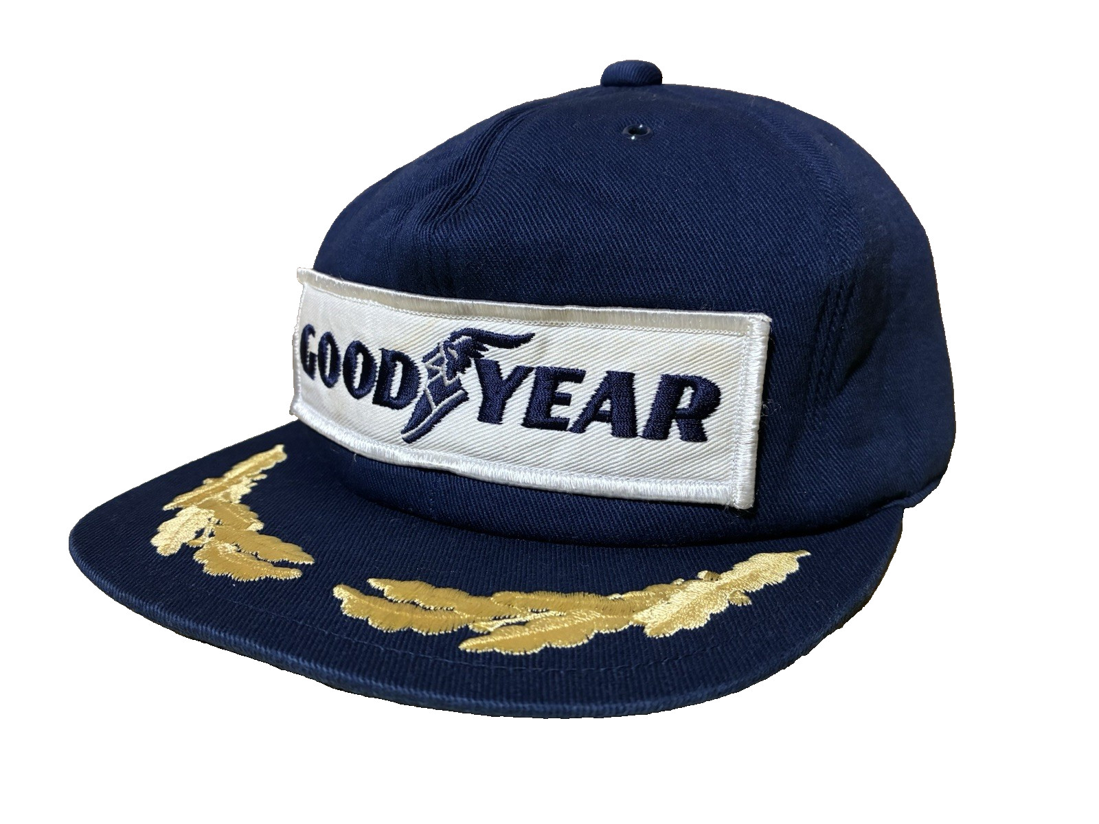 Goodyear Tire Racing Vintage Hat Cap Formula 1 Motorcycle Snapback Made In Japan
