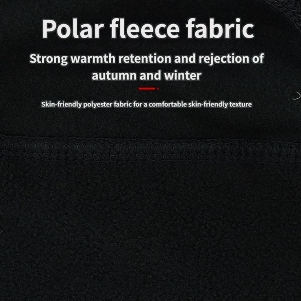 Tactical Skull Cap with Ear Flaps Winter Warm Fleece Windproof Ski Beanie Hats