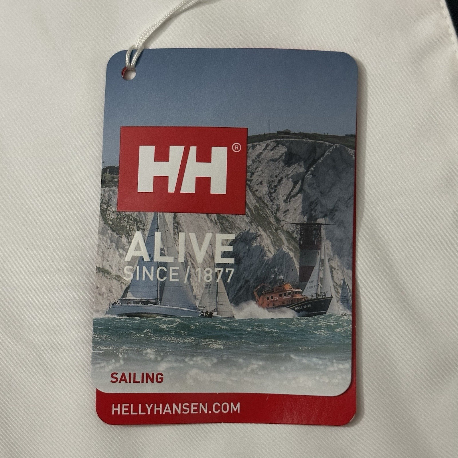 Helly Hansen Gilet Crew Vest Sailing Mens Size Large White 30270-001 NWT