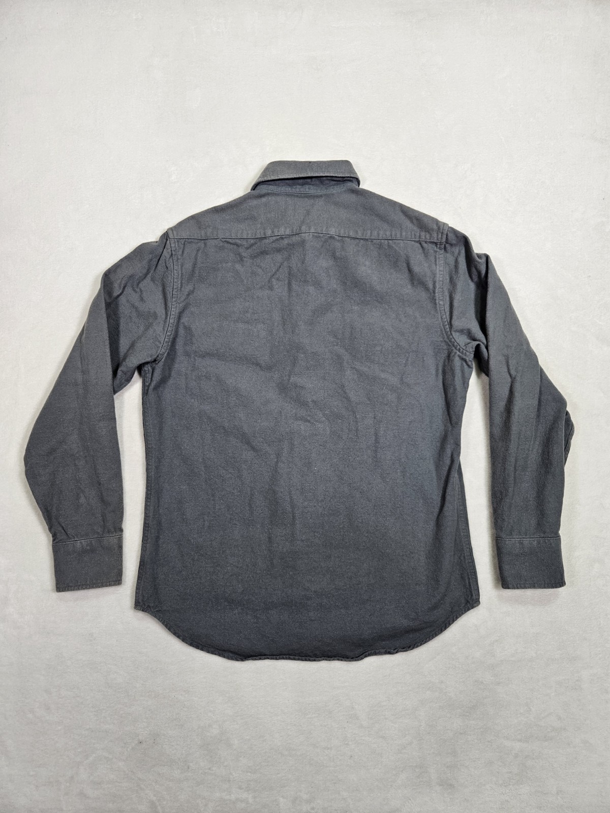 Taylor Stitch Yosemite Shirt Slate Size 38 (M) Flannel Outdoors Chest Pockets