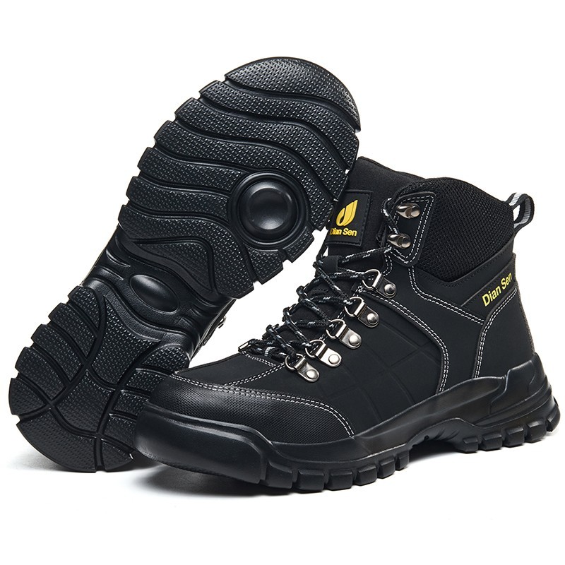 Lightweight Indestructible Steel Toe Boots Non Slip Waterproof Mens Industrial