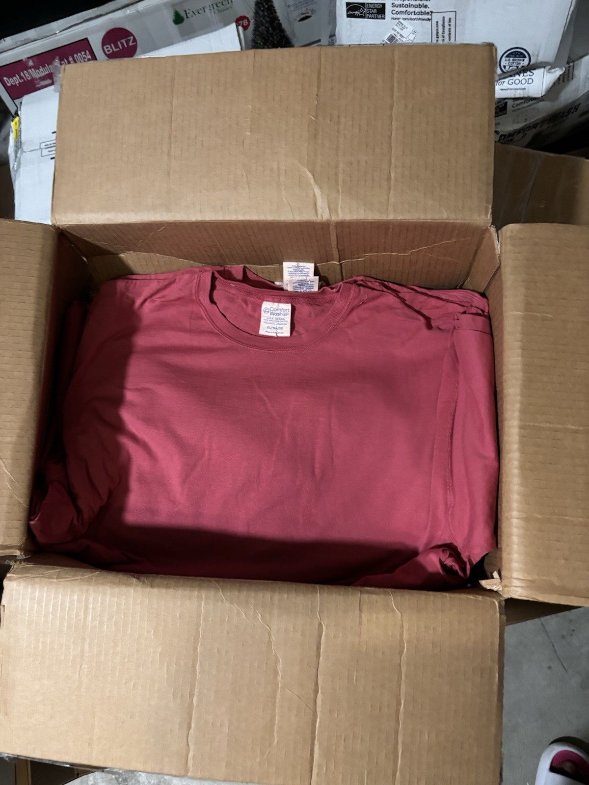 ComfortWash by Hanes T-Shirts – 100% Cotton (XS, S, M, L, 2XL, Assorted Colors)