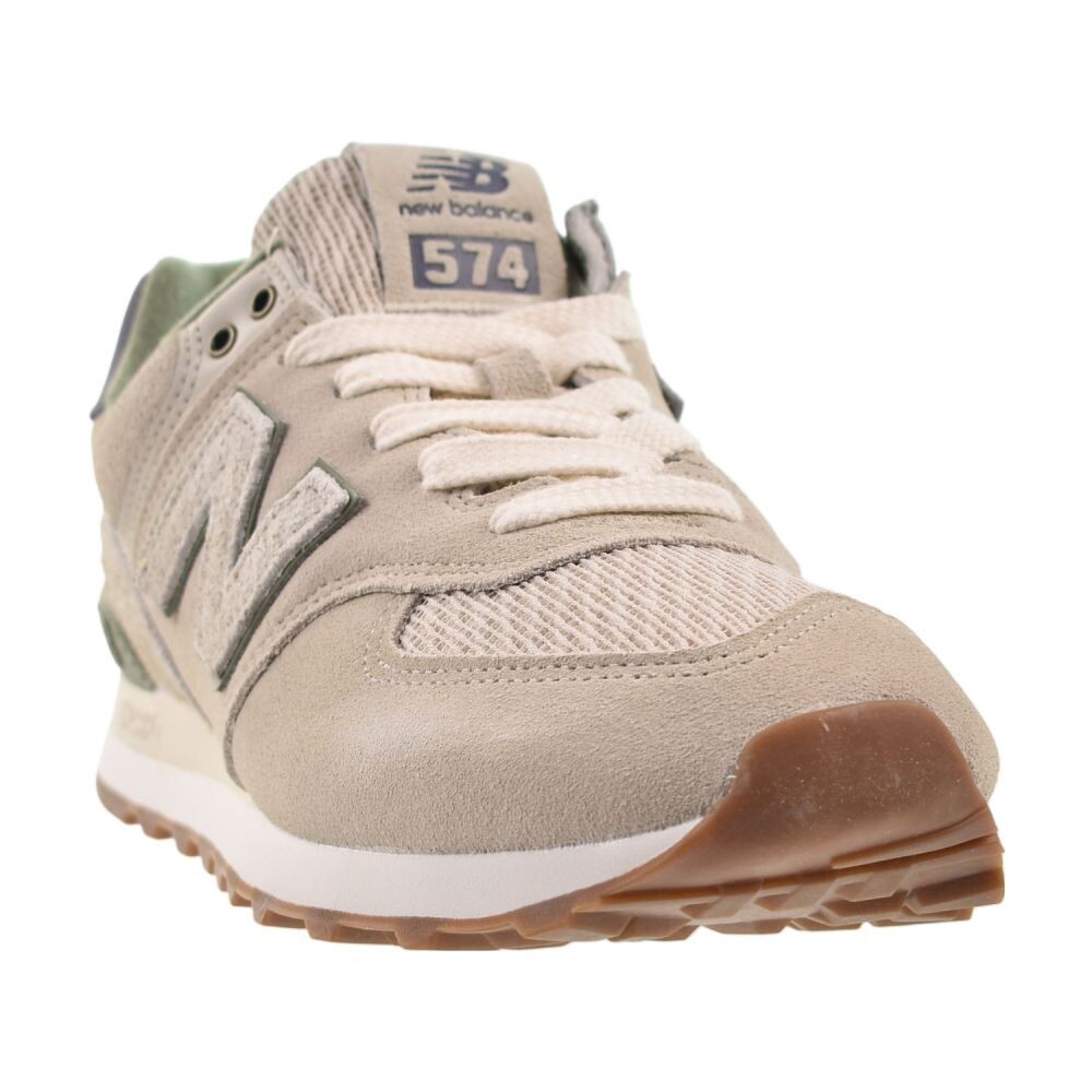 New Balance 574 Men’s Shoes Timberwolf/Dark Olivine u574-5dj