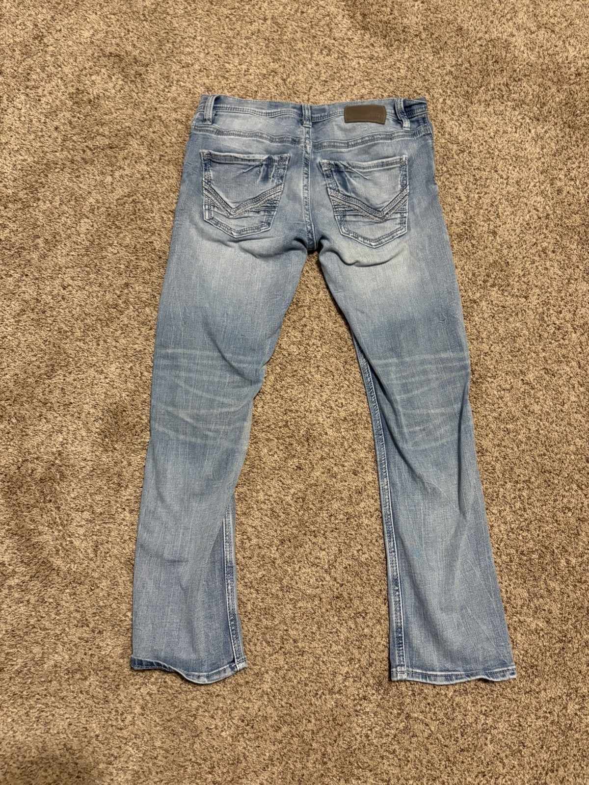 BKE Jake Straight Leg Light Wash Jeans Men’s 30×30