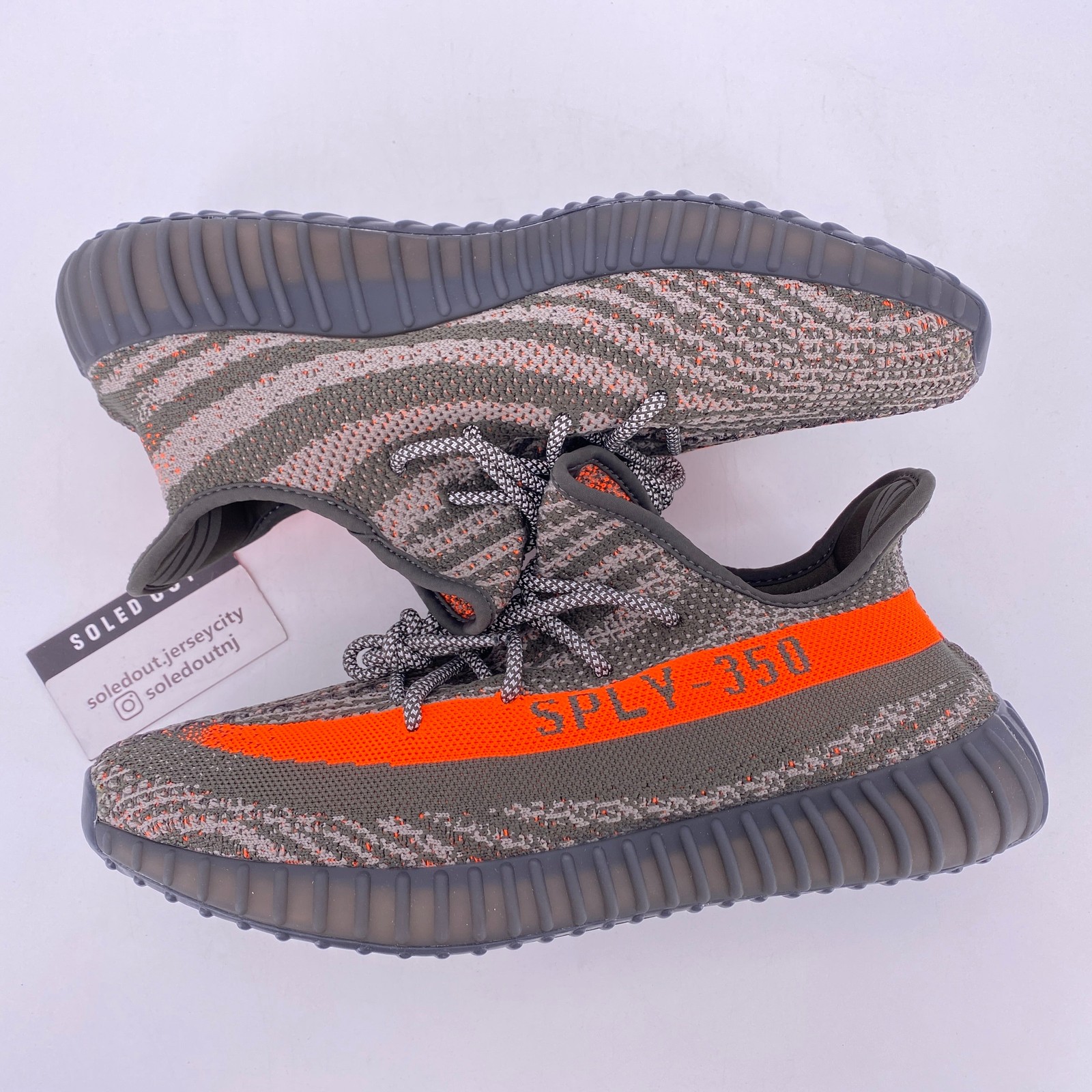 Adidas Boost 350 V2 “CARBON BELUGA” 2024 – Size 12 – hq7045 (682-509)