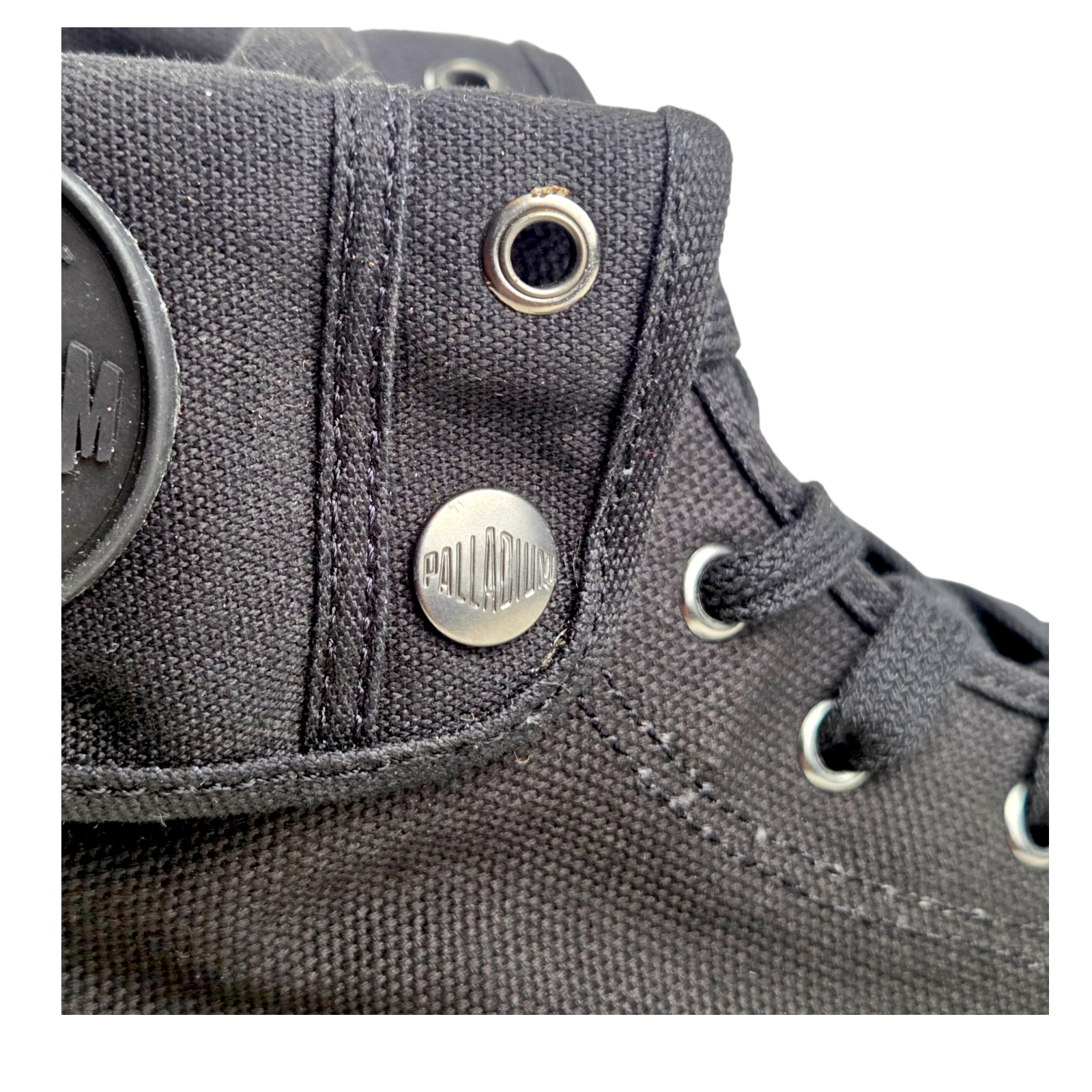 Palladium Baggy Men’s Turn-down 02353-060-M Black/Black Canvas Combat Boots