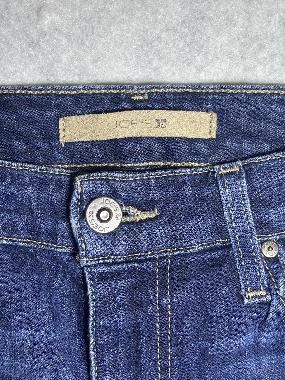 Joe’s Women’s High Rise Skinny Dark Wash Blue Denim Jeans Stretch 5-Pocket