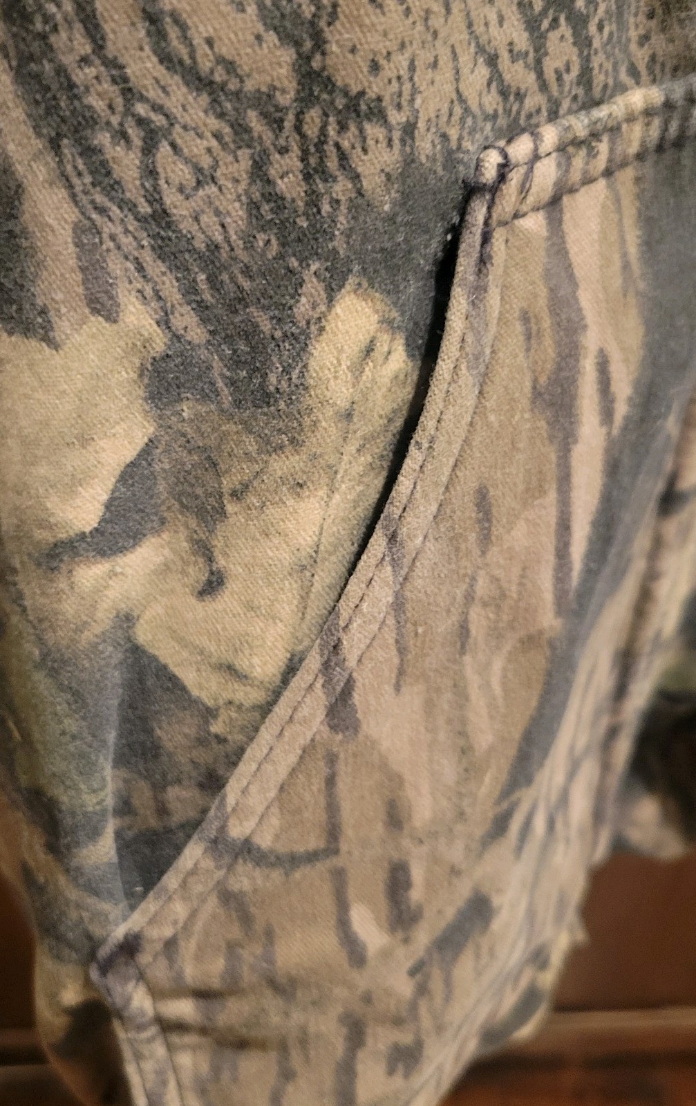 Camoflage Heavy Weight Jacket No Tags Men’s Lined Full Zip (Check Description)