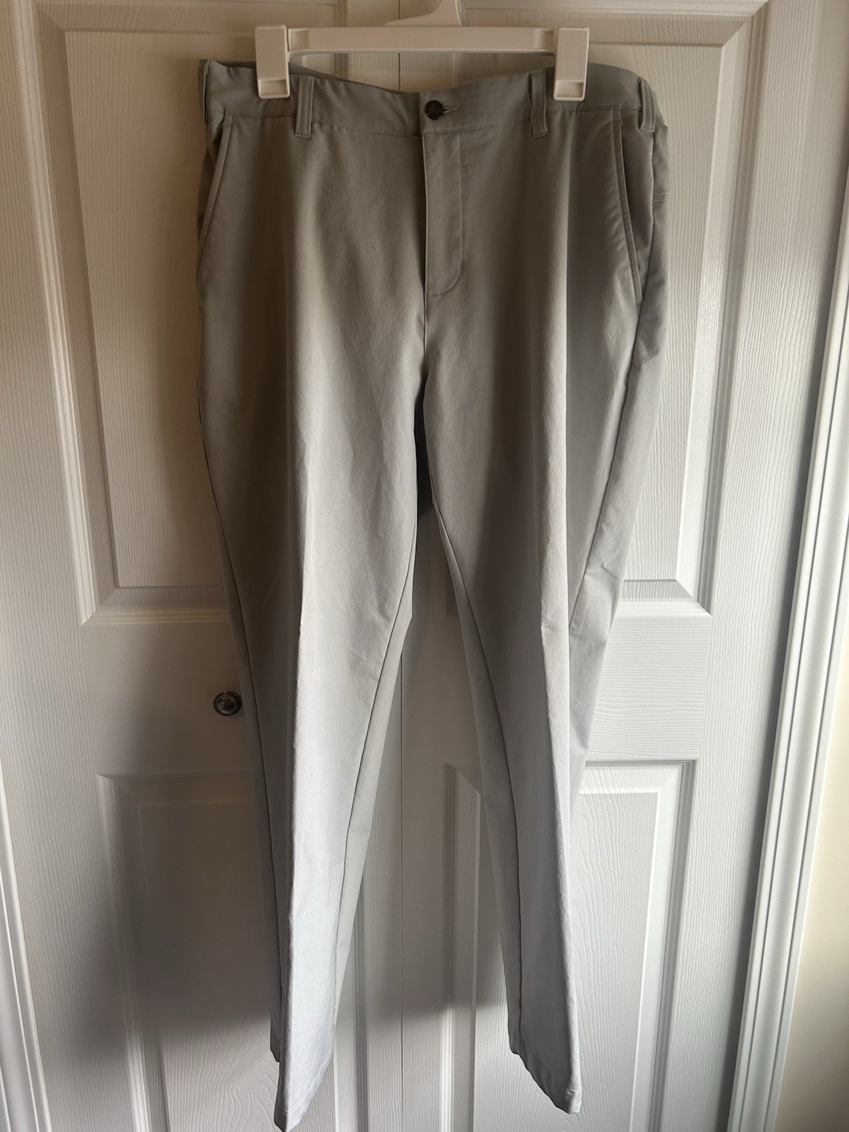 Adidas men’s pants – size 34×30 – light gray