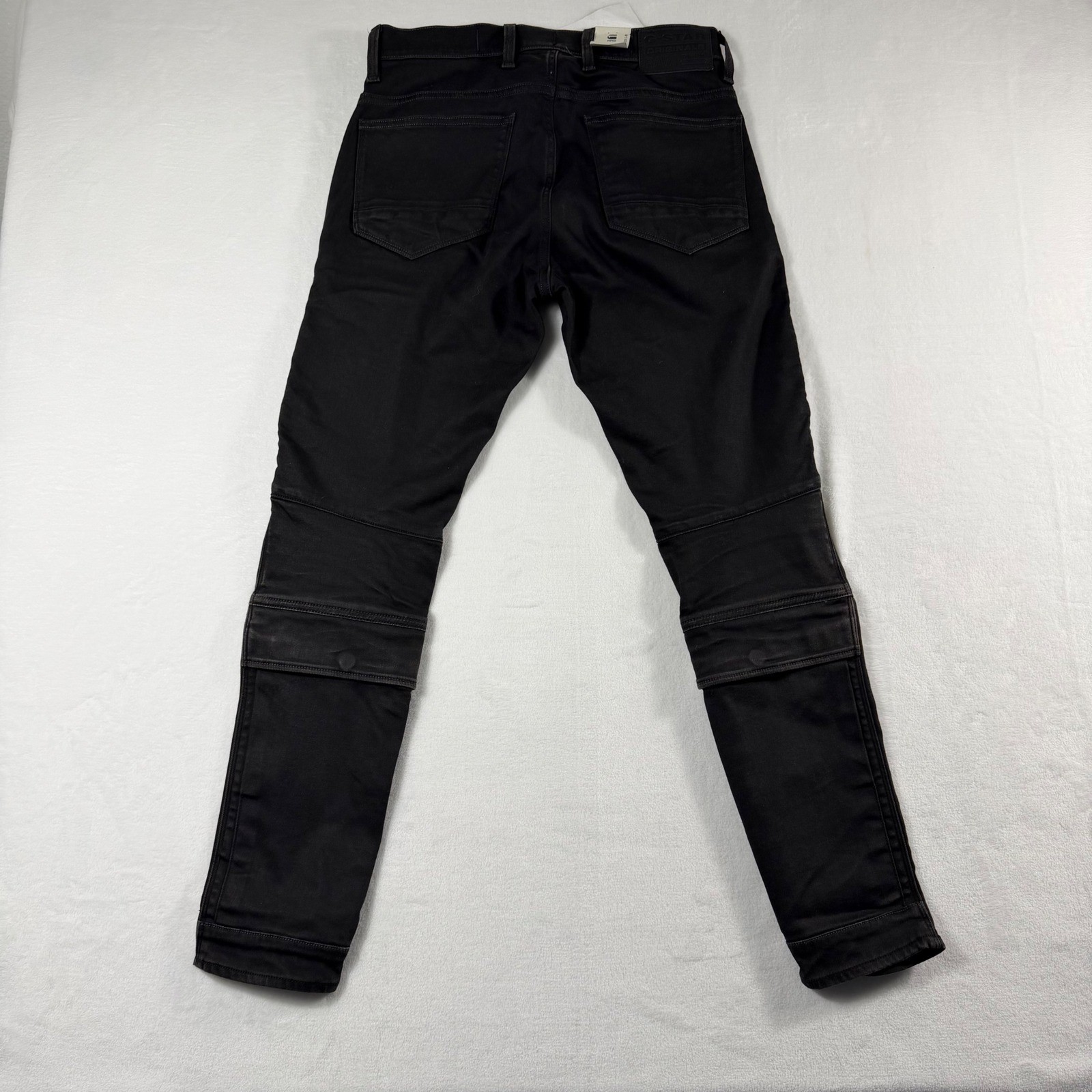 G-Star Raw Airblaze 3D Skinny Jeans Men 29×30 Black Loomer Superstretch NWT $260