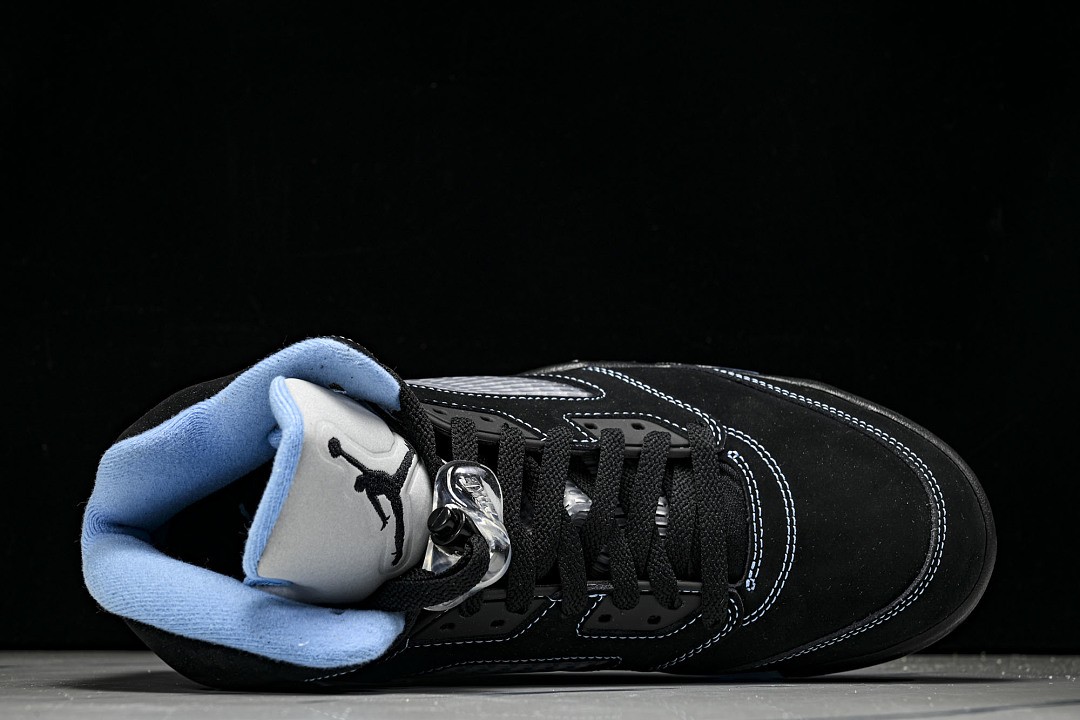 Jo*dan 5 Retro Black University Blue DD0587-008 Men’s Athletic shoes Size 4-13