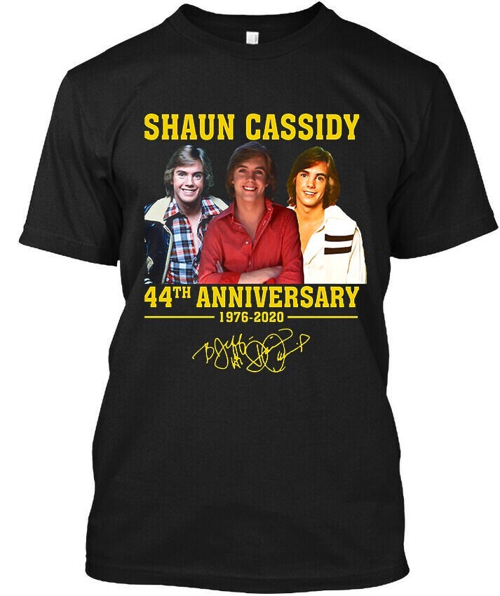 Limited New Popular Shaun Cassidy American 44th Graphic Vintage T-SHIRT