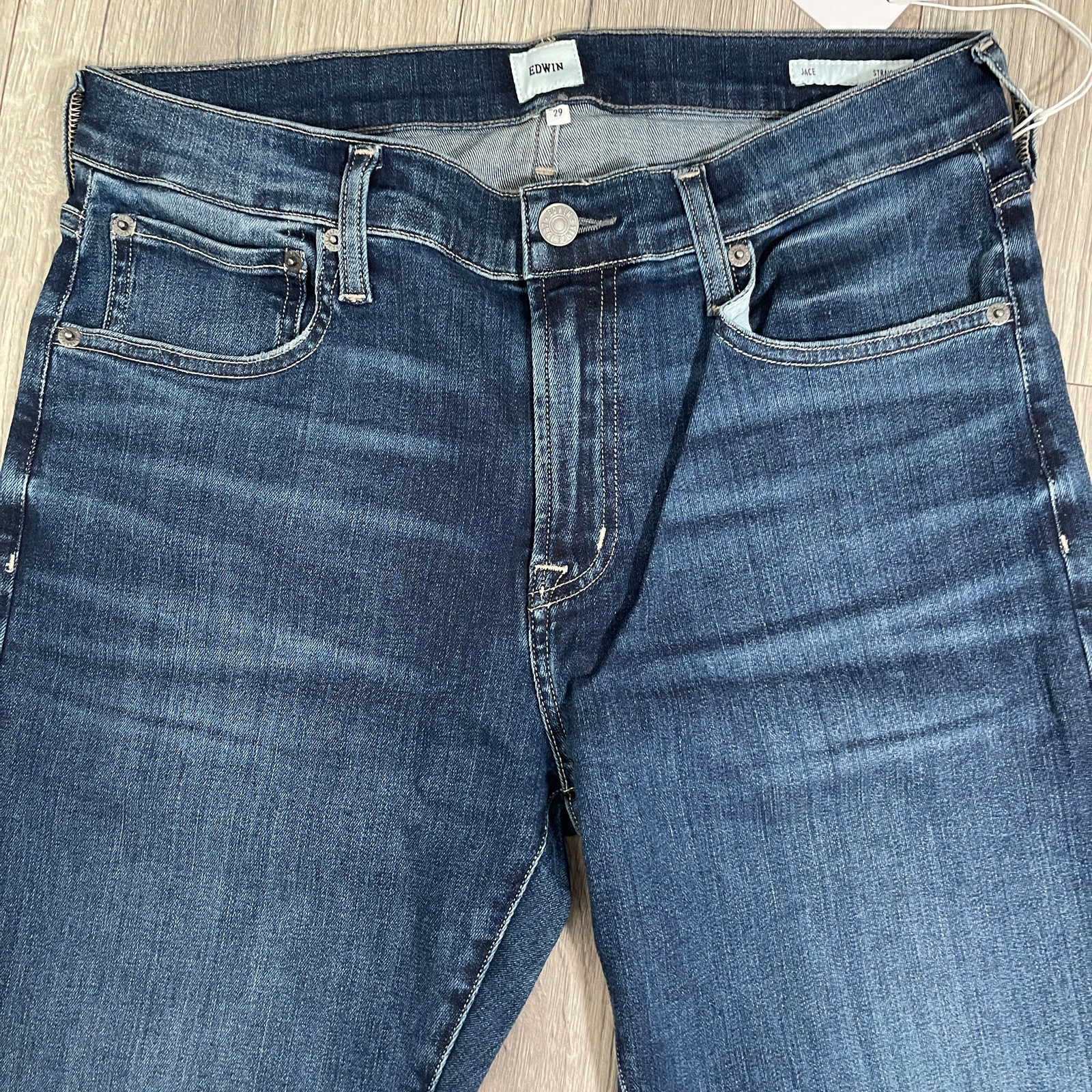 Edwin Denim Jace Endurance Straight Men’s Jeans Icon Size 31 33″ Inseam – $158
