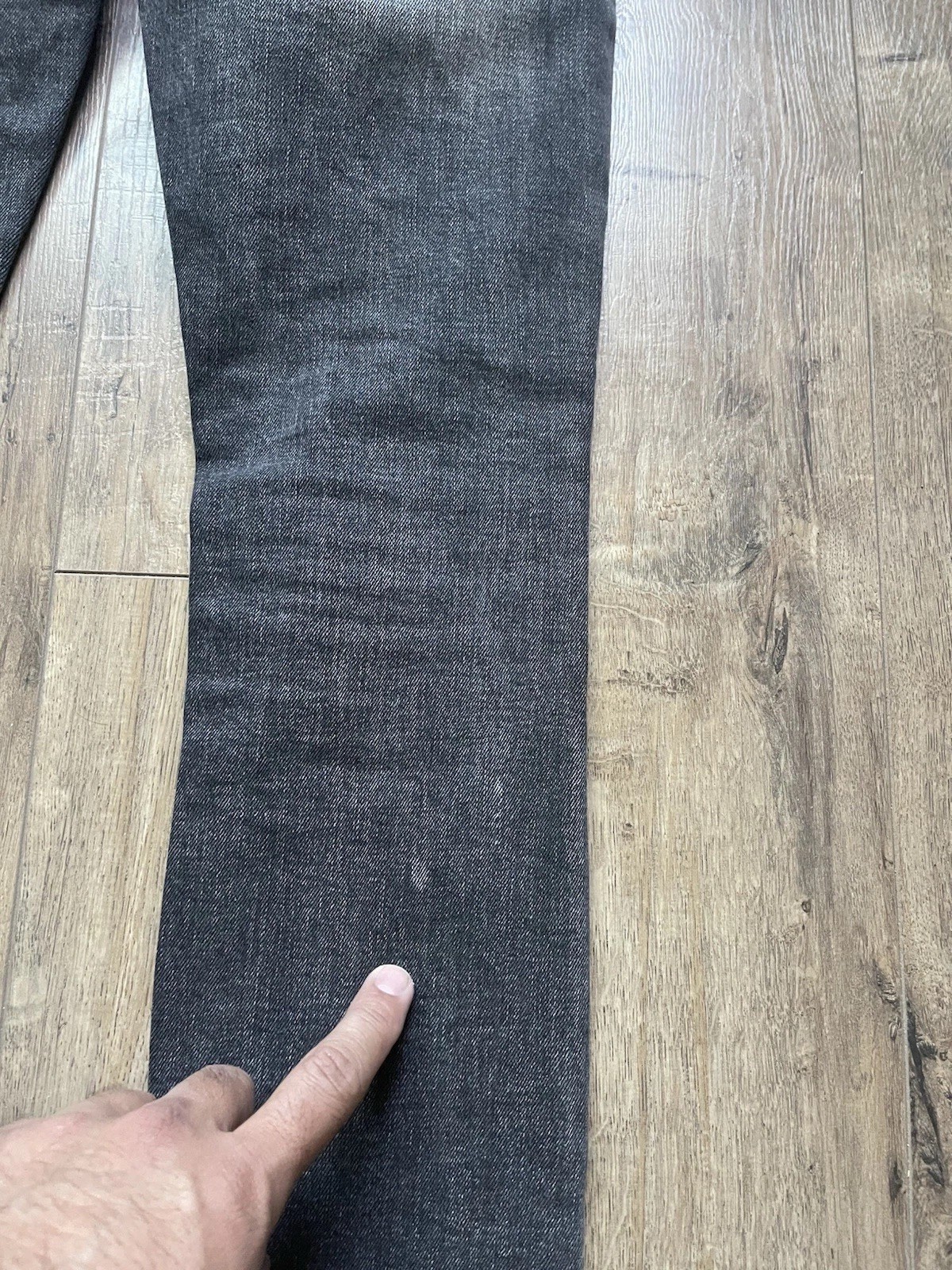 KSUBI MEN’S VAN WINKLE ANGST PLATEIS JEAN SIZE 30X32.5” DISTRESSED