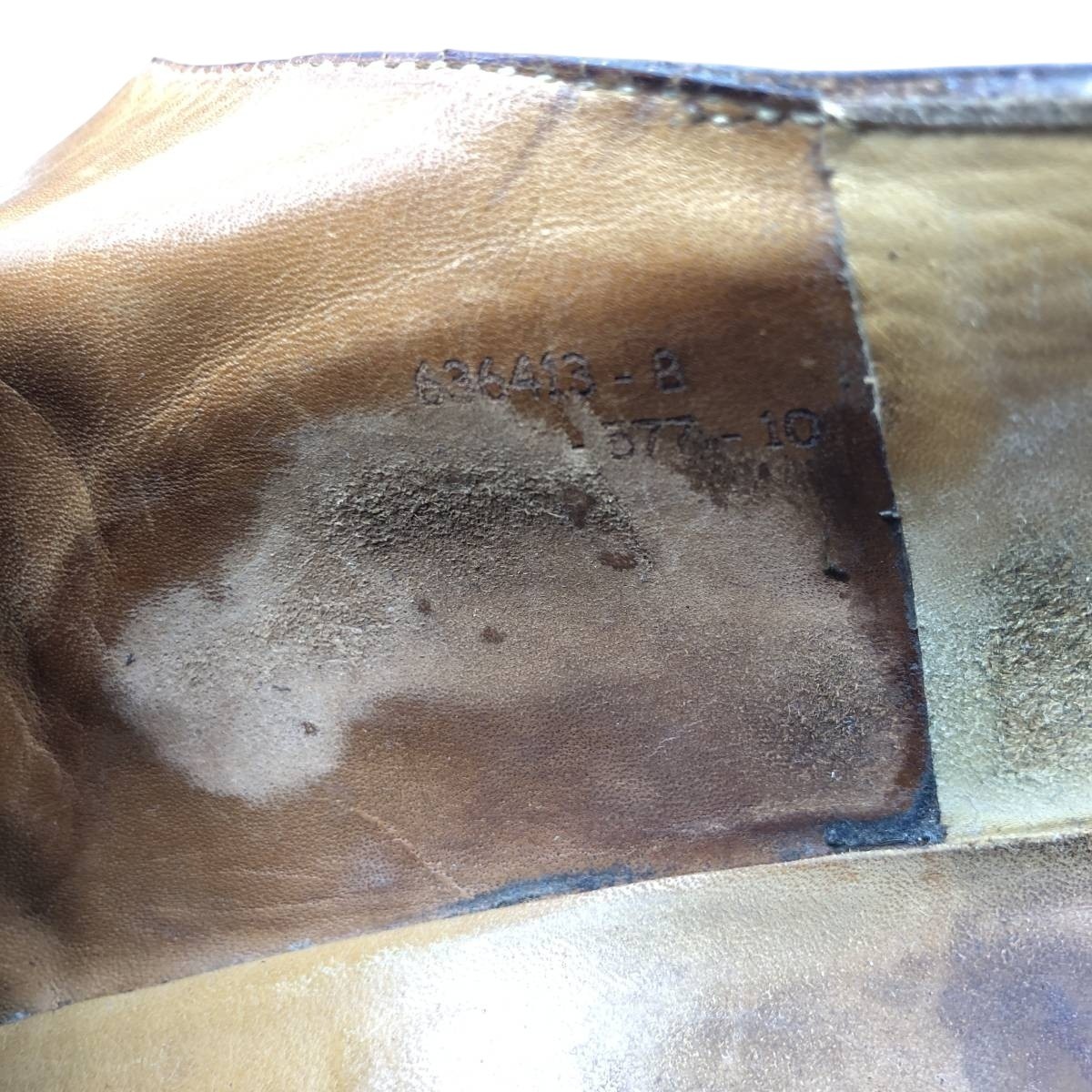 JM Weston Semi-Brogue Plain Toe Shoes, Made in France, Men’s Size 11.4″ (app…