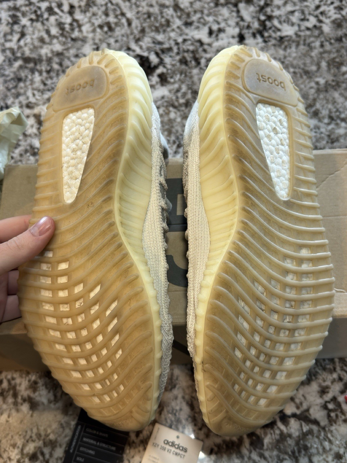 Yeezy 350 V2 CMPCT Slate Bone – Men’s 11