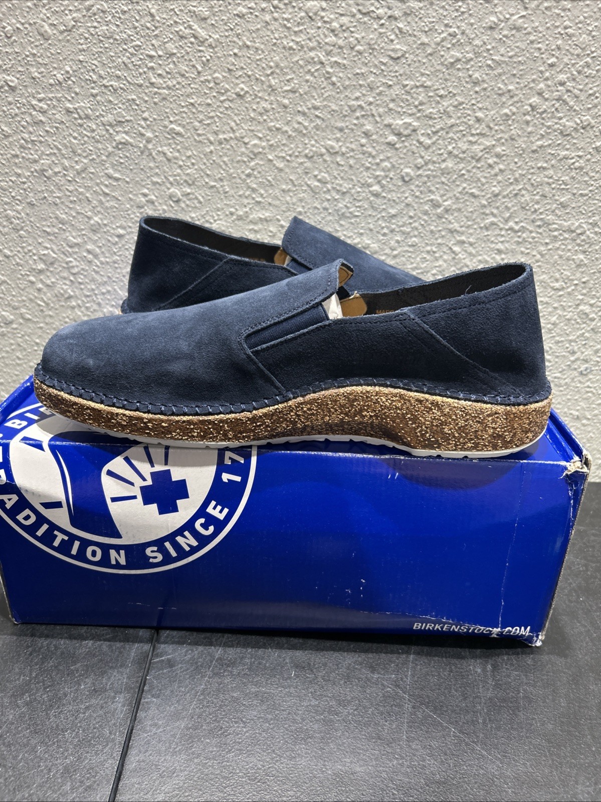 Birkenstock Callan Suede Navy EU 43 US M10 Mens