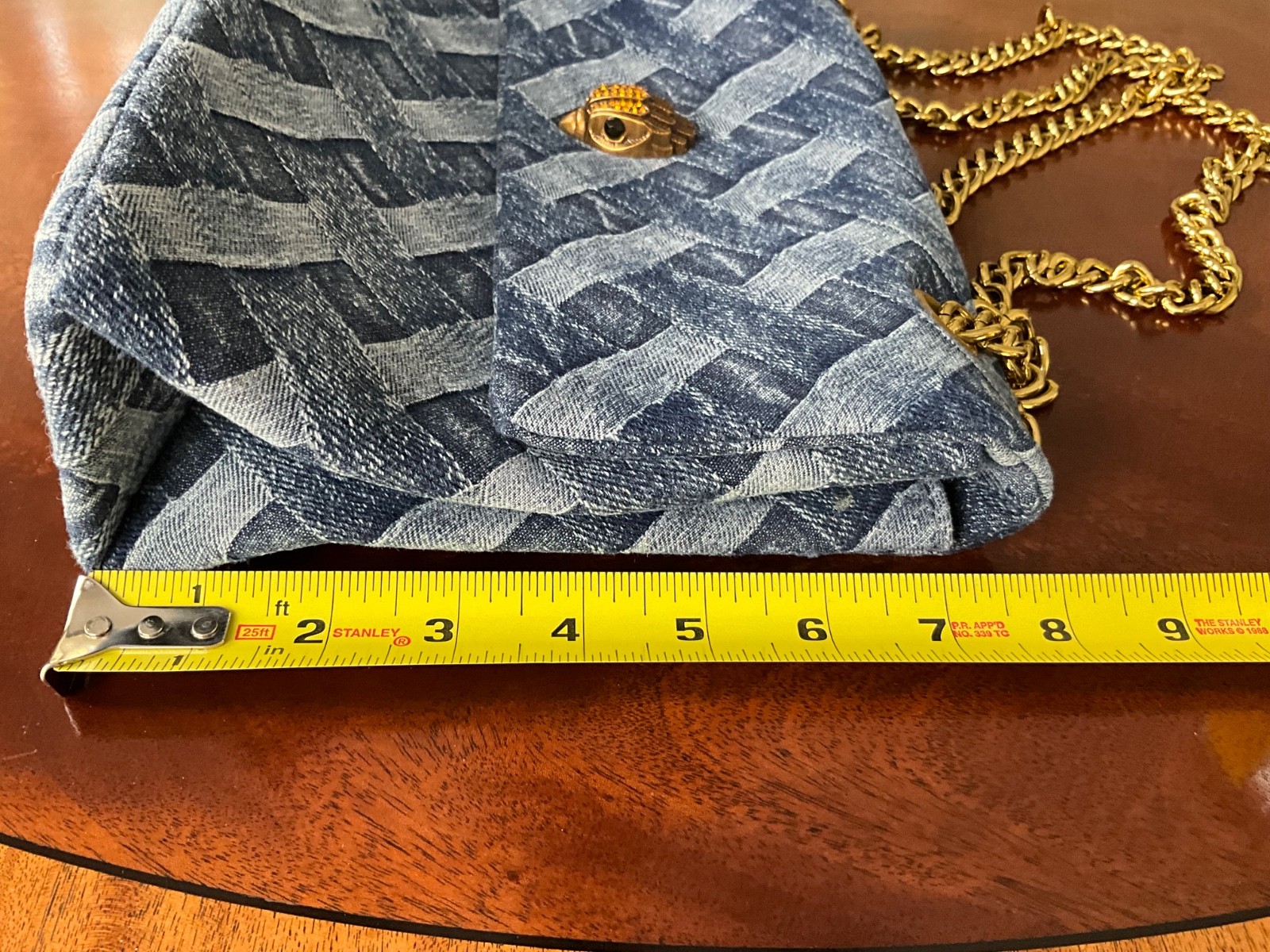KURT GEIGER DENIM CROSSBODY
