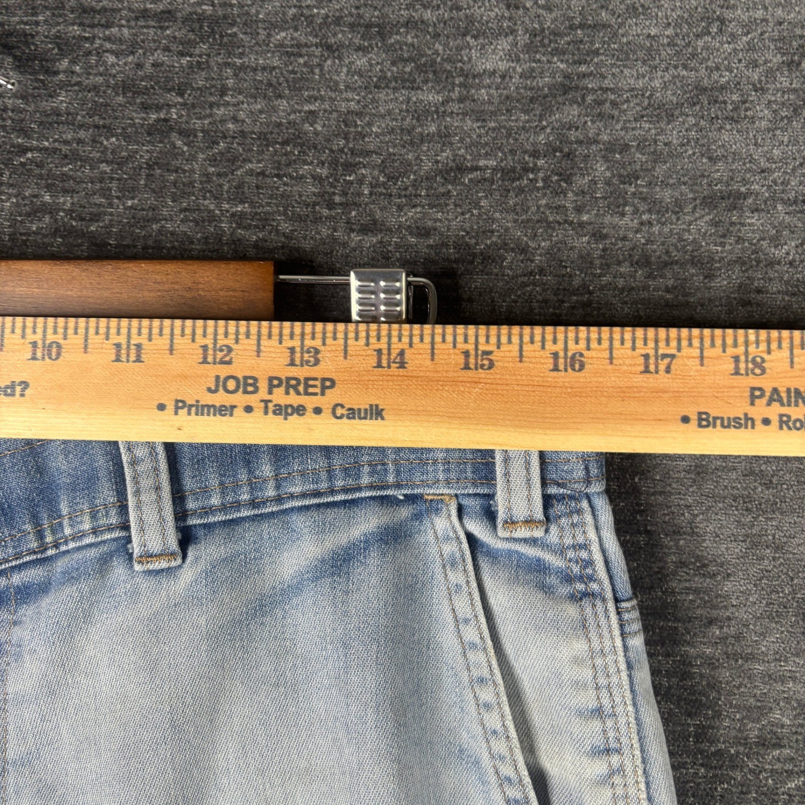 Vintage 80s Levi’s 567 Bell Bottom Orange Tab Flare Jeans 34×30 Disco Very Soft