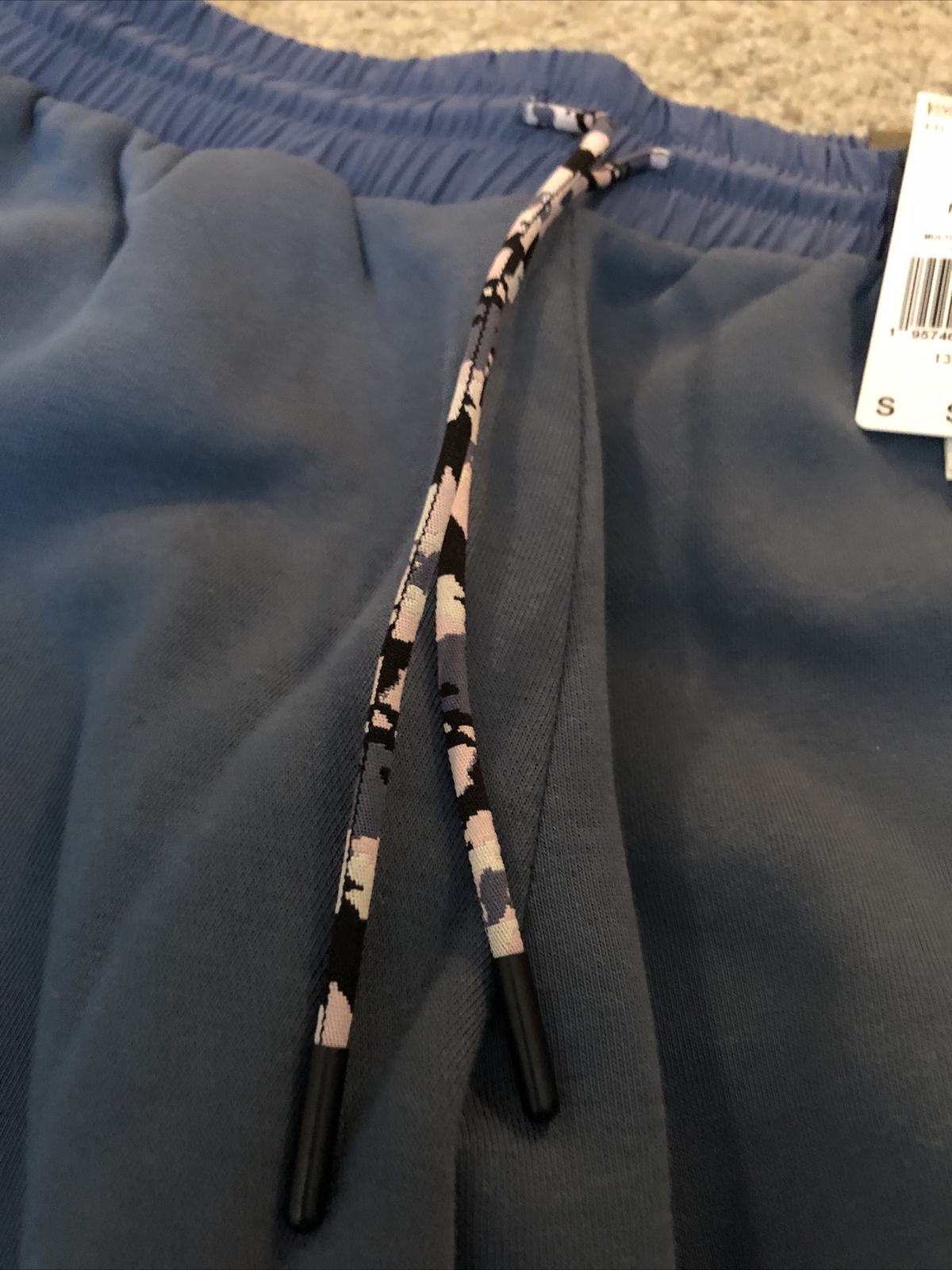 Adidas Essentials Brandlove Jogger Sweat Pants Men’s Size S Blue HL9378 !