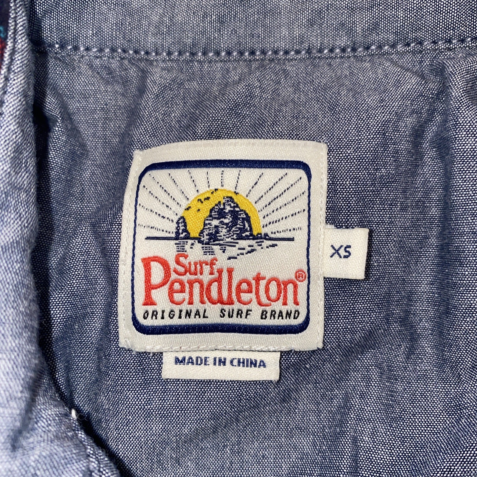 Pendleton Surf Pendleton Shirt Men’s XS Multicolor Southwestern Aztec Lined