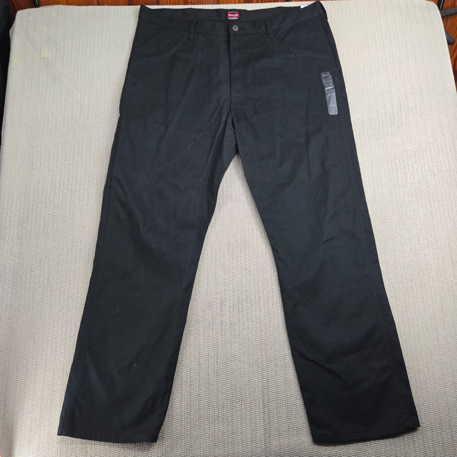 Wrangler Pants Mens 40×32 Black RIGGS Workwear Relaxed Fit Carpenter Utility