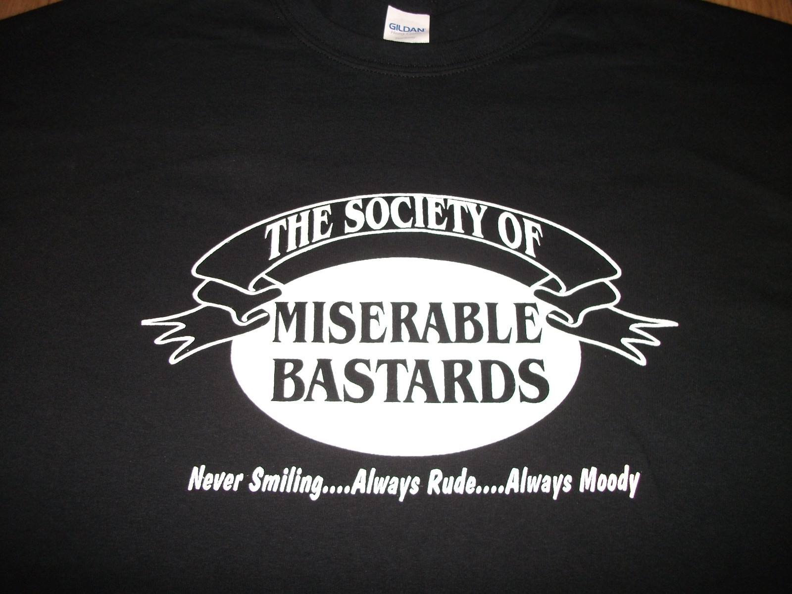 Society of Miserable Bastards T-shirt – brand new all sizes available funny