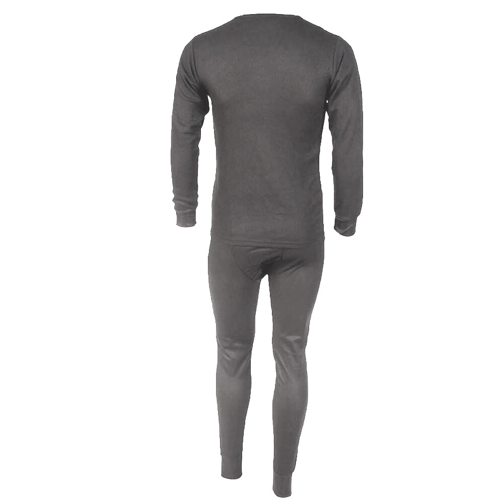 Knocker Men’s Thermal Underwear Waffle Knit Long John Top and Bottom 2 PC Set