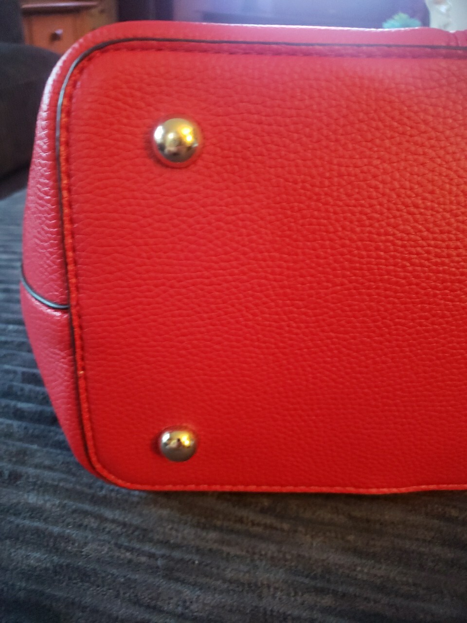 Joy SUSAN 100% Vegan Leather Hobo / Satchel Womens Purse NWOT Red