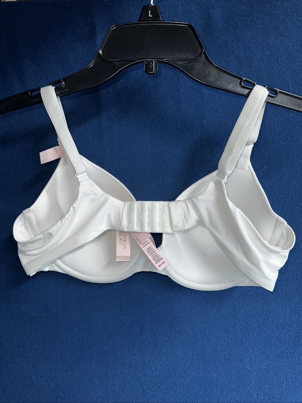 Victoria Secret White Lighty Lined 36C Body By Victoria Perfect Shape Push Bra