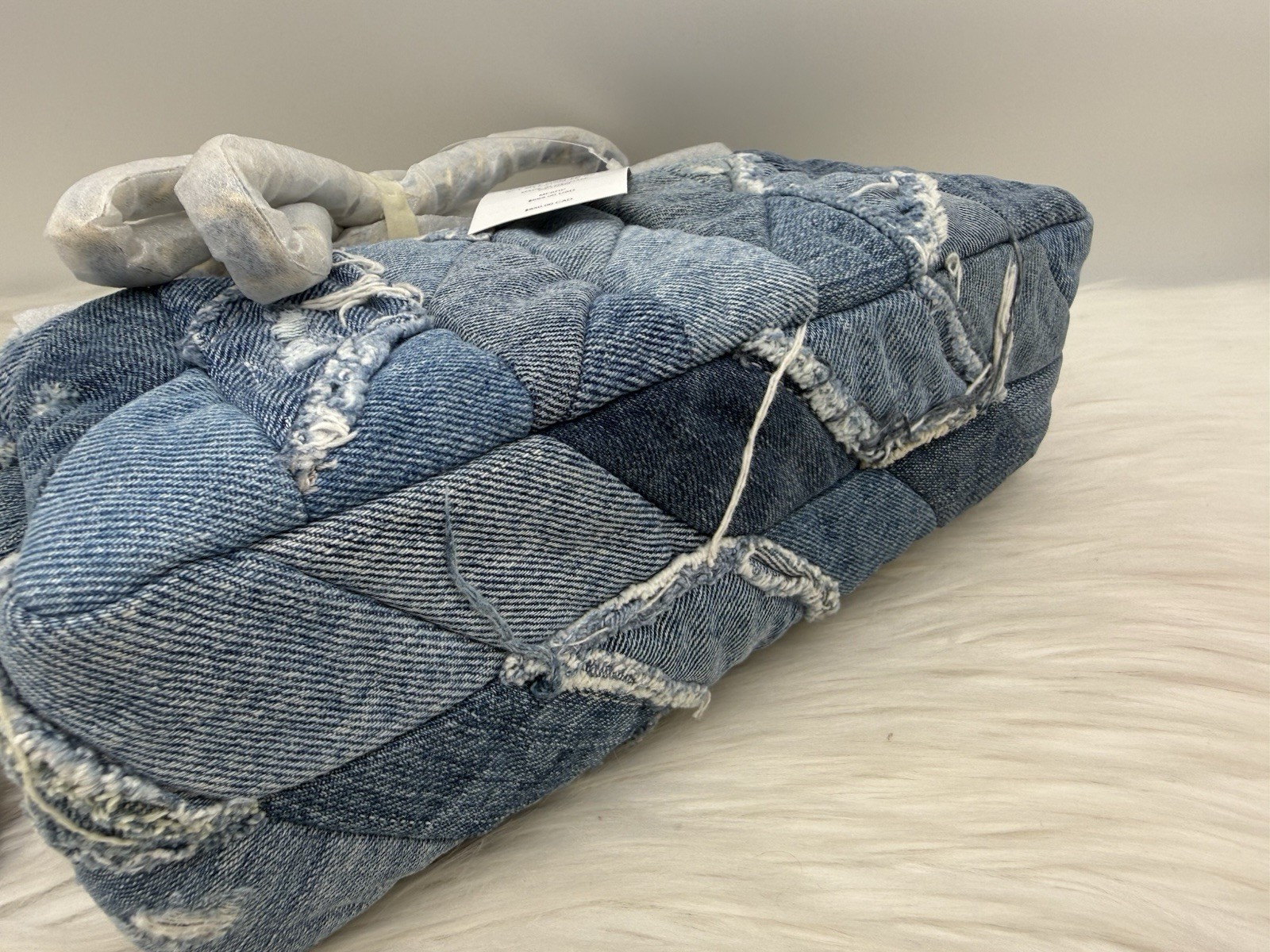 AUTH NWT $695 COACH Tabby 26 Repurposed Denim Patchwork Quilted Shoulder Bag