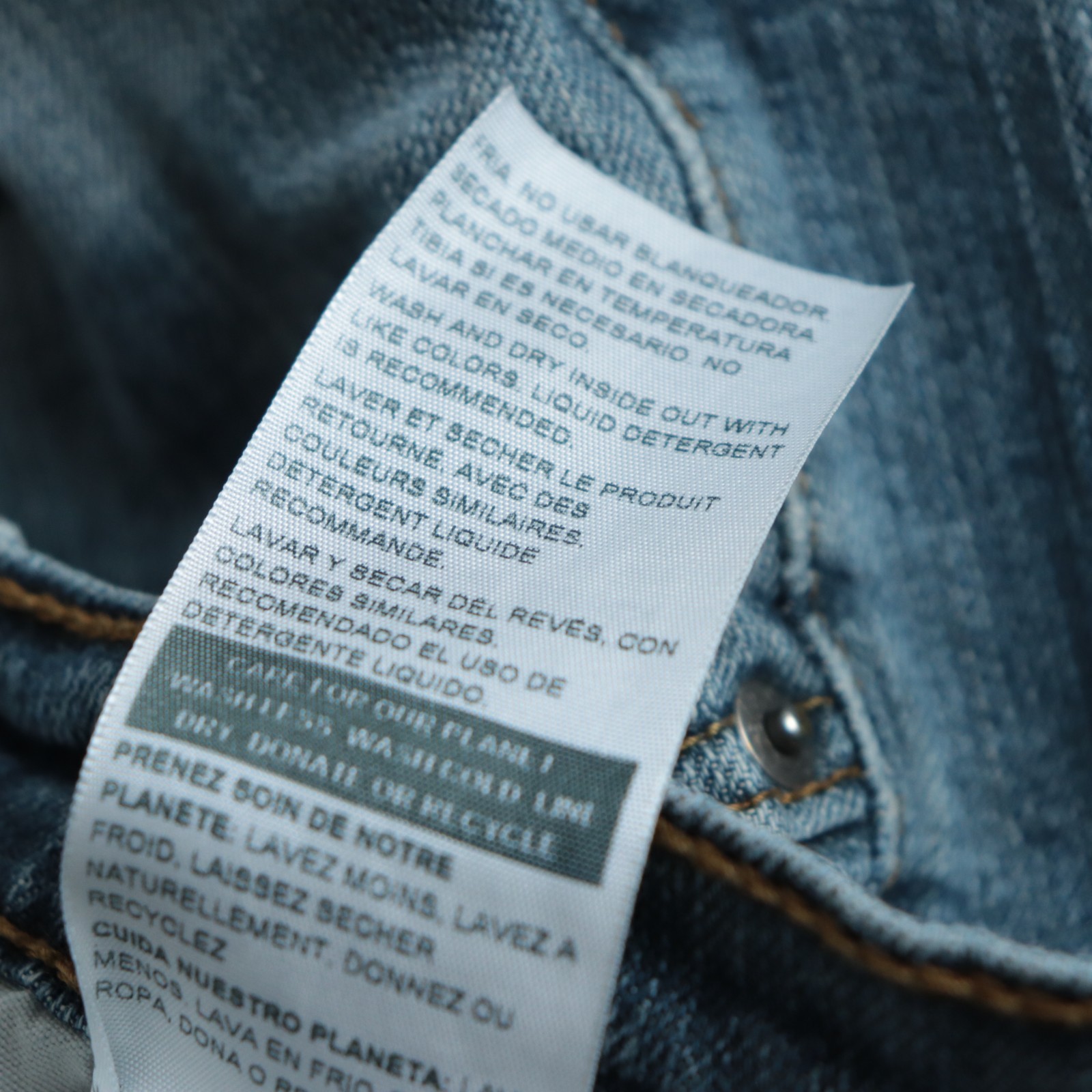 Levis Signature Athletic Fit Jeans Men’s W29 x L32 Blue Denim – Distressed Knee