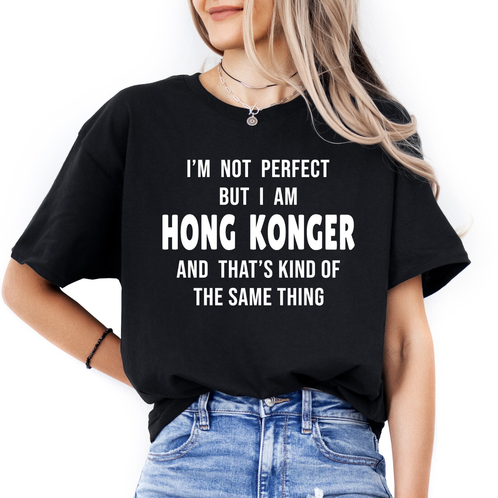 Hong Konger T-shirt Hong Kong Person Gifts Funny Shirt Men & Women