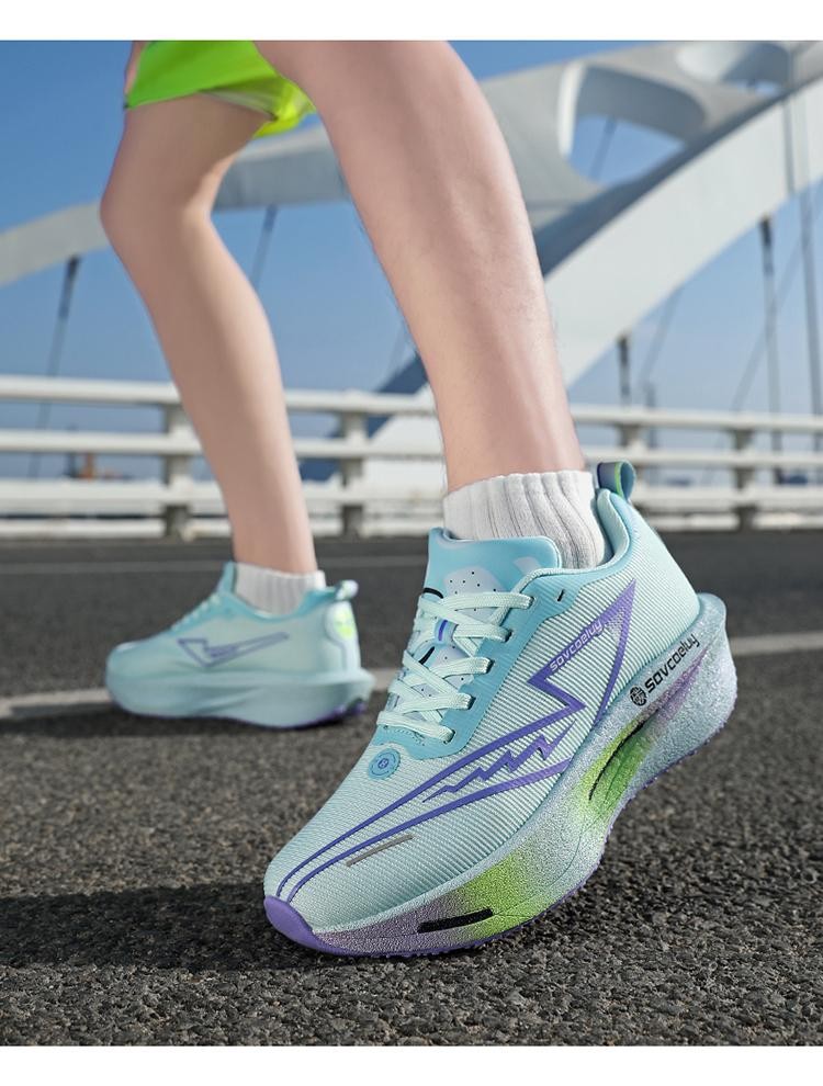 Running Shoes Carbon Board Speciality Marathon Men Sports Breathable Lightweight