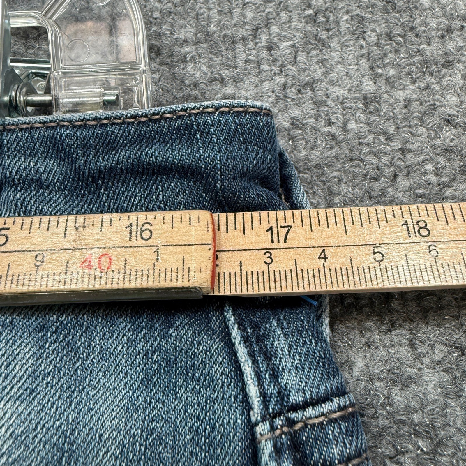 Mavi Myles Straight Leg Jeans Mens 32X32 Blue Stretch Denim Casual Classic Pants