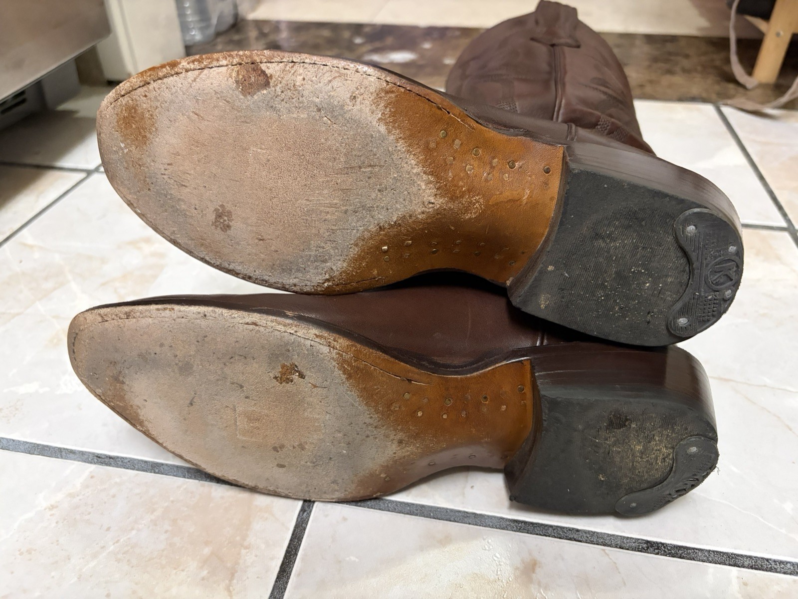 Thursday Boots, Cowboy boots, Maverick, Men’s size US8, Old English