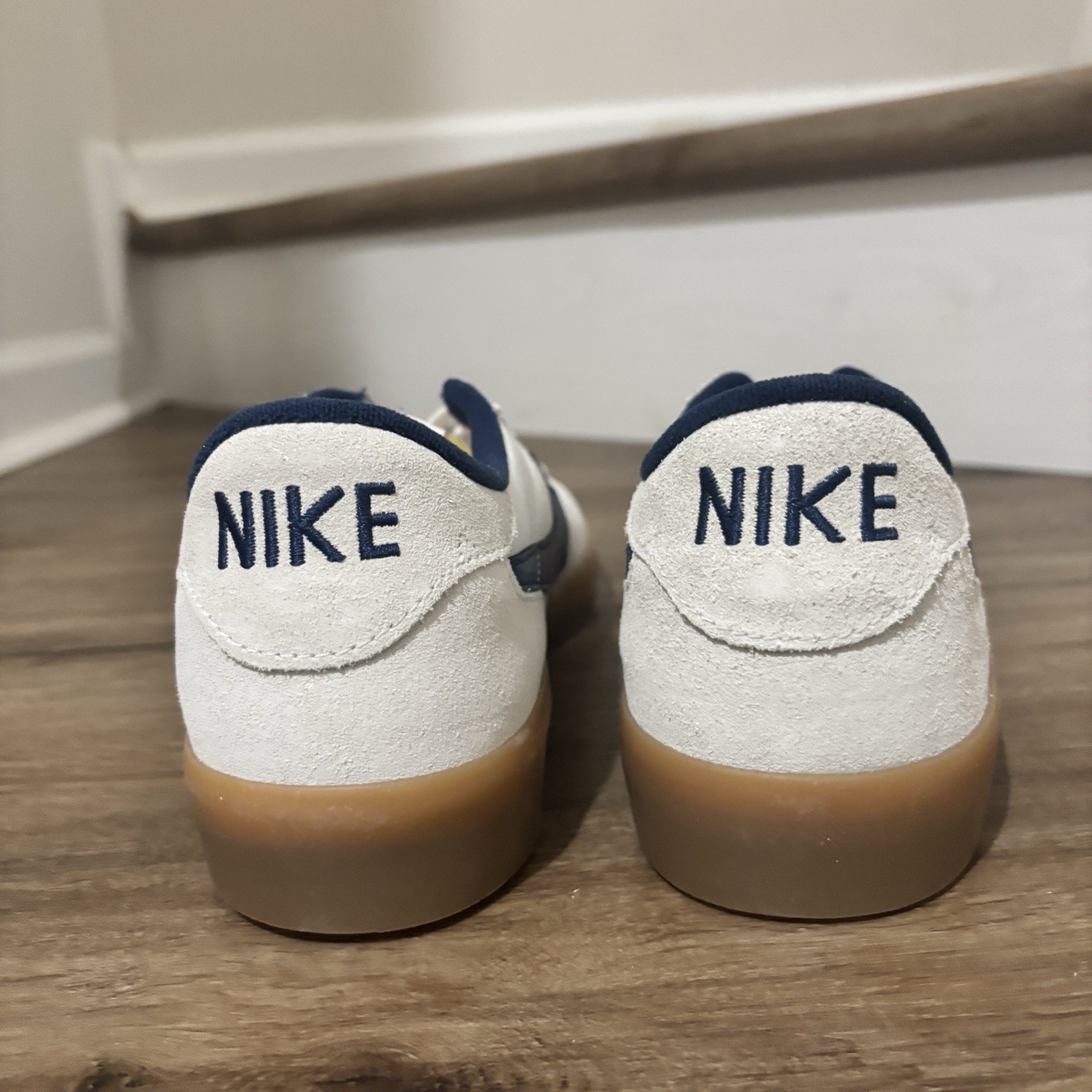 RARE Multisize Unisex Nike Heritage Vulc SB ‘White Navy’ Sneakers CD5010-102